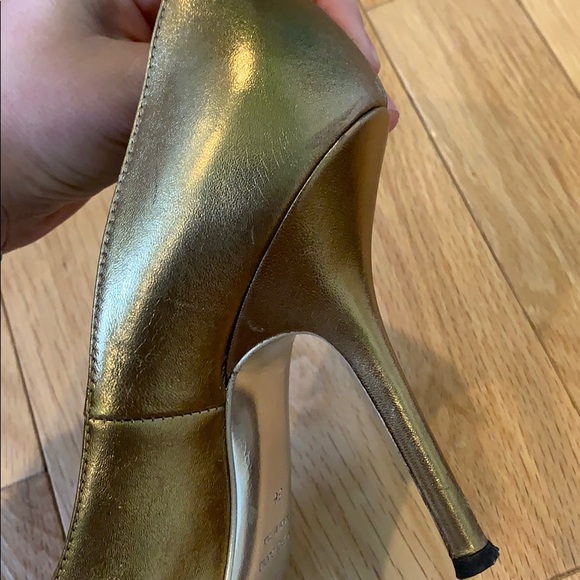 HP 🎉 DSQUARED Gold High Heels - Picture 7 of 9